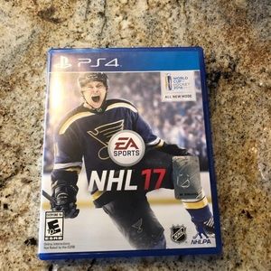 NHL 17 PS4 game